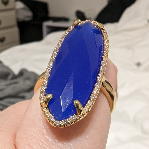 NWT Park Lane Bleu Cocktail Ring - Size 10 - Picture 2 of 4